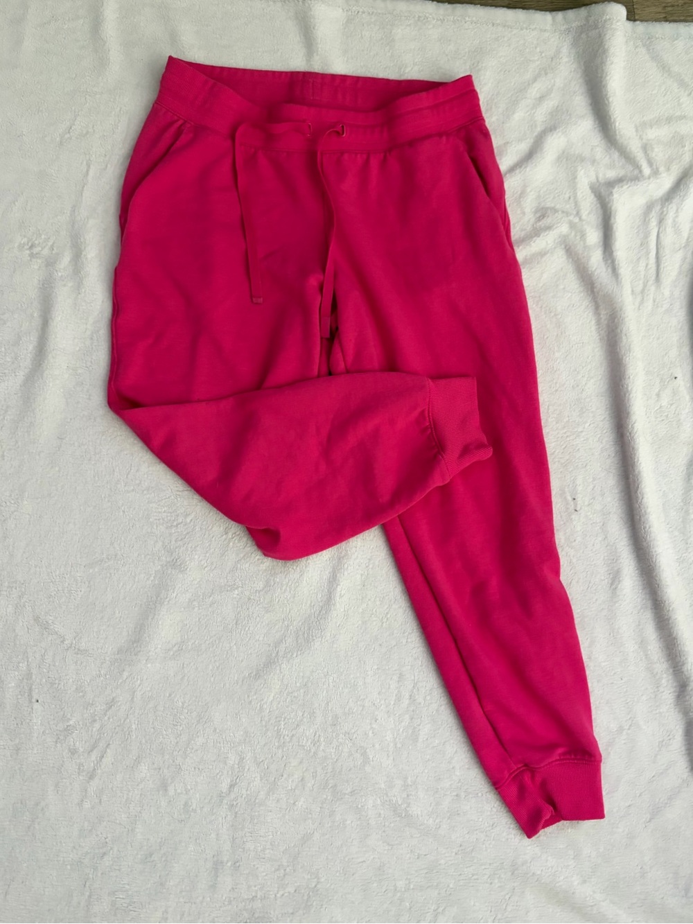 Hot Pink Jogger Sweatpants